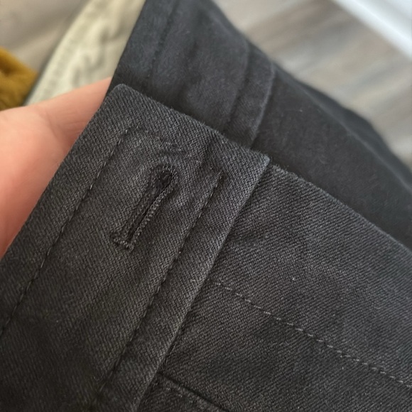 Derek Lam 10 Crosby Noor High Waist Seamed Pant in Black size 2 flaw - Picture 7 of 8